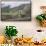 Llamas roaming in the Inca ruins of Machu Picchu, UNESCO World Heritage Site, Peru, South America-Julio Etchart-Framed Stretched Canvas displayed on a wall