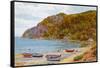 Llanbedrog Bay, Pwllheli-Alfred Robert Quinton-Framed Stretched Canvas