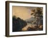 'Llanberis Lake and Dolbardarn Castle', 1766, (1938)-Richard Wilson-Framed Giclee Print