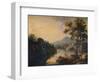 'Llanberis Lake and Dolbardarn Castle', 1766, (1938)-Richard Wilson-Framed Premium Giclee Print