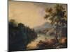 'Llanberis Lake and Dolbardarn Castle', 1766, (1938)-Richard Wilson-Mounted Premium Giclee Print