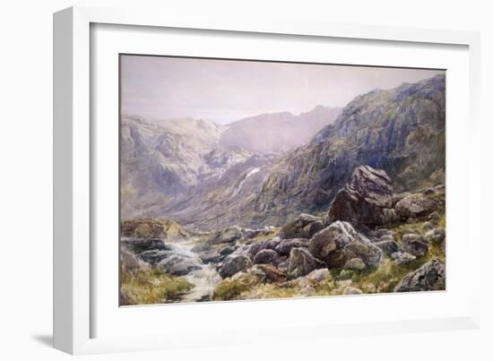 Llanberis Pass, 1875-Thomas Collier-Framed Giclee Print