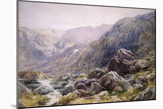 Llanberis Pass, 1875-Thomas Collier-Mounted Giclee Print