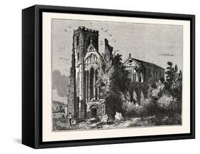 Llandaff Cathedral, Cardiff, the Capital of Wales, UK-null-Framed Stretched Canvas