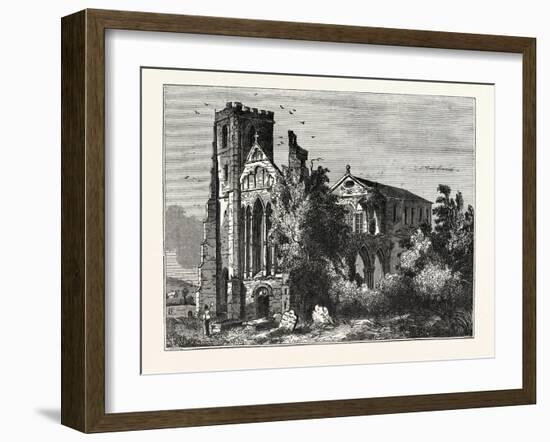 Llandaff Cathedral, Cardiff, the Capital of Wales, UK-null-Framed Giclee Print
