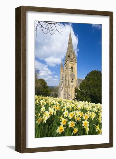 Llandaff Cathedral, Llandaff, Cardiff, Wales, United Kingdom, Europe-Billy Stock-Framed Photographic Print