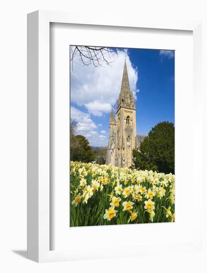 Llandaff Cathedral, Llandaff, Cardiff, Wales, United Kingdom, Europe-Billy Stock-Framed Photographic Print