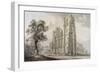 Llandaff Cathedral-Paul Sandby-Framed Giclee Print