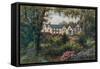 Llandrindod Wells, Rock Park Hotel-Alfred Robert Quinton-Framed Stretched Canvas