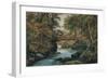 Llandrindod Wells, the Alpine Bridge-Alfred Robert Quinton-Framed Giclee Print