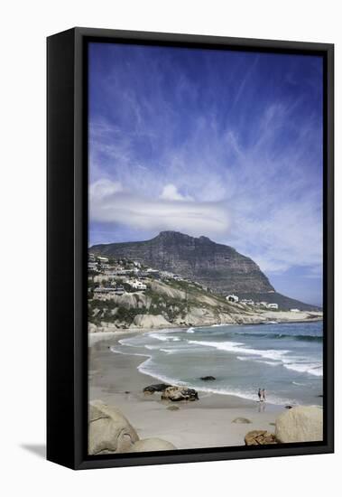 Llandudno Cove Beach Marked by Granite Boulders, Atlantic Ocean, Between Camp's Bay and Hout Bay-Kimberly Walker-Framed Stretched Canvas