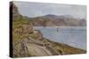 Llandudno, Marine Drive and Welsh Mountains-Alfred Robert Quinton-Stretched Canvas