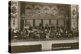 Llandudno Pier Orchestra-null-Stretched Canvas