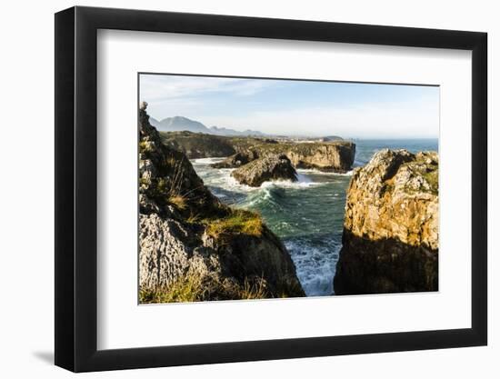 Llanes Coast, Asturias, Spain-Carlos Sanchez Pereyra-Framed Photographic Print