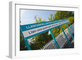 Llanfair Pg (Llanfairpwllgwyngyllgogerychwyrndrobwllllantysiliogogogoch) Station-Alan Copson-Framed Photographic Print