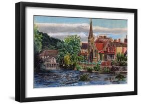 Llangollen Methodist Church Wales UK-Stanton Manolakas-Framed Giclee Print