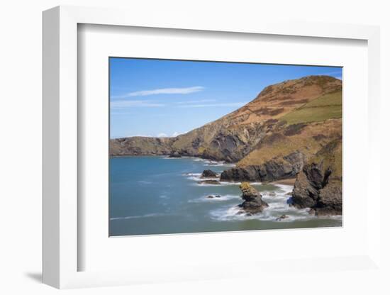 Llangrannog Beach, Ceridigion (Cardigan), West Wales, Wales, United Kingdom, Europe-Billy Stock-Framed Photographic Print