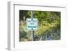 Llano, Texas, USA. Don't Mess With Texas sign in the hill country.-Emily Wilson-Framed Photographic Print