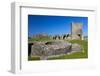 Llansteffan Castle, Carmarthenshire, Wales, United Kingdom, Europe-Billy Stock-Framed Photographic Print