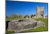 Llansteffan Castle, Carmarthenshire, Wales, United Kingdom, Europe-Billy Stock-Mounted Photographic Print