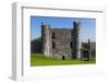 Llansteffan Castle, Carmarthenshire, Wales, United Kingdom, Europe-Billy Stock-Framed Photographic Print