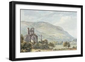 Llanthony Abbey, Monmouthshire-Paul Sandby-Framed Premium Giclee Print