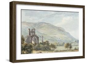 Llanthony Abbey, Monmouthshire-Paul Sandby-Framed Giclee Print