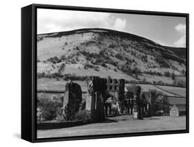 Llanthony Abbey-Fred Musto-Framed Stretched Canvas