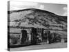 Llanthony Abbey-Fred Musto-Stretched Canvas