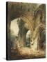 Llanthony Abbey-John Sell Cotman-Stretched Canvas