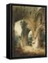 Llanthony Abbey-John Sell Cotman-Framed Stretched Canvas