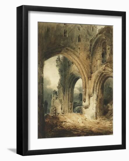 Llanthony Abbey-John Sell Cotman-Framed Giclee Print