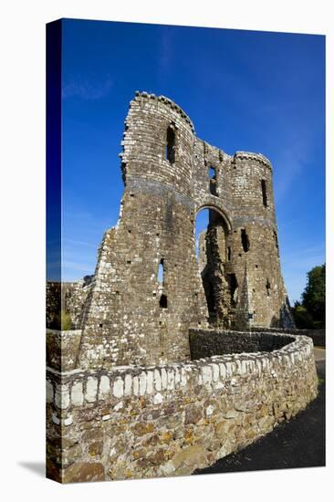Llawhaden Castle, Pembrokeshire, Wales, United Kingdom, Europe-Billy Stock-Stretched Canvas
