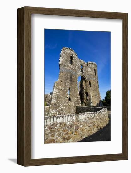 Llawhaden Castle, Pembrokeshire, Wales, United Kingdom, Europe-Billy Stock-Framed Photographic Print