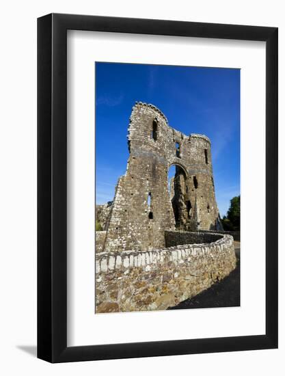 Llawhaden Castle, Pembrokeshire, Wales, United Kingdom, Europe-Billy Stock-Framed Photographic Print