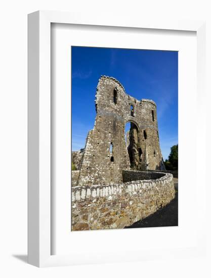 Llawhaden Castle, Pembrokeshire, Wales, United Kingdom, Europe-Billy Stock-Framed Photographic Print