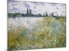 Lle aux Fleurs near Vetheuil-Claude Monet-Mounted Art Print