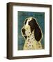 Llewellin Setter-John W^ Golden-Framed Art Print