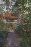 The Triptych or Garden in Bloom, 1907, Side Panel-Llewelyn Lloyd-Giclee Print