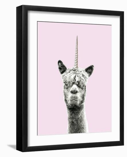 Lllama-Corn - Flourish-Bill Philip-Framed Art Print