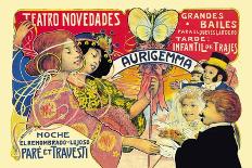 Teatro Novedades Aurigemma-Llorens Brunet-Stretched Canvas