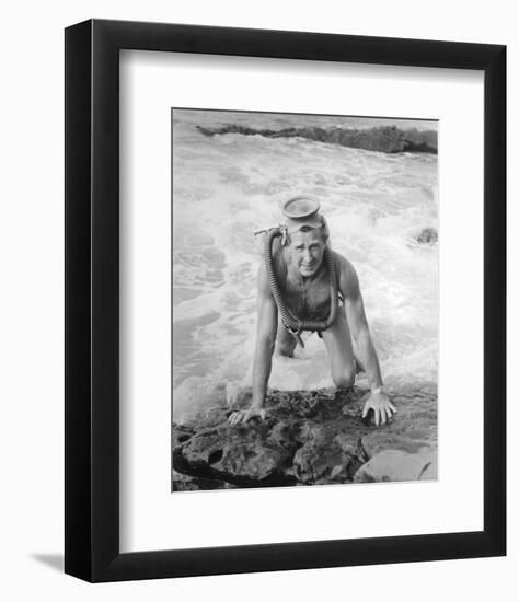 Lloyd Bridges - Sea Hunt-null-Framed Photo