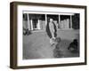 Lloyd George and His Dog-null-Framed Photographic Print