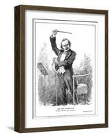 Lloyd George as the New Conductor of the Coalition Government, December 1916-Leonard Raven-hill-Framed Giclee Print