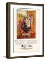 Lloyd Loom, Magazine Advertisement, USA, 1927-null-Framed Giclee Print