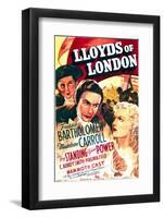 Lloyd's of London - Movie Poster Reproduction-null-Framed Photo