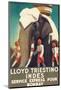 Lloyd Triestino, Indes-null-Mounted Art Print