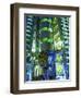 Lloyds Building at Night, City of London, London, England, United Kingdom, Europe-Lee Frost-Framed Photographic Print