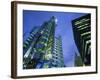 Lloyds Building at Night, City of London, London-Lee Frost-Framed Photographic Print