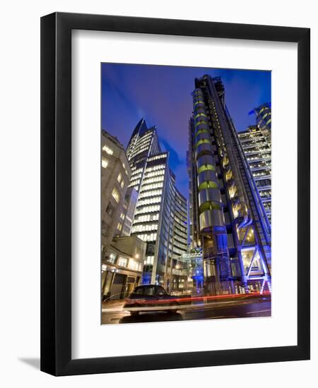 Lloyds Building, City of London, London, England, United Kingdom, Europe-Ben Pipe-Framed Premium Photographic Print